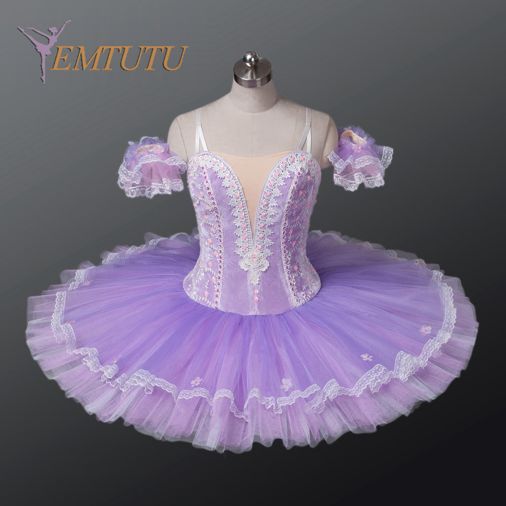 EM1080B EMTUTU Adult Lilac fairy Tutu Profesional Ballet Tutus Ballerina Performance Classical Professional Ballet Costume Women Coppelia Tutus