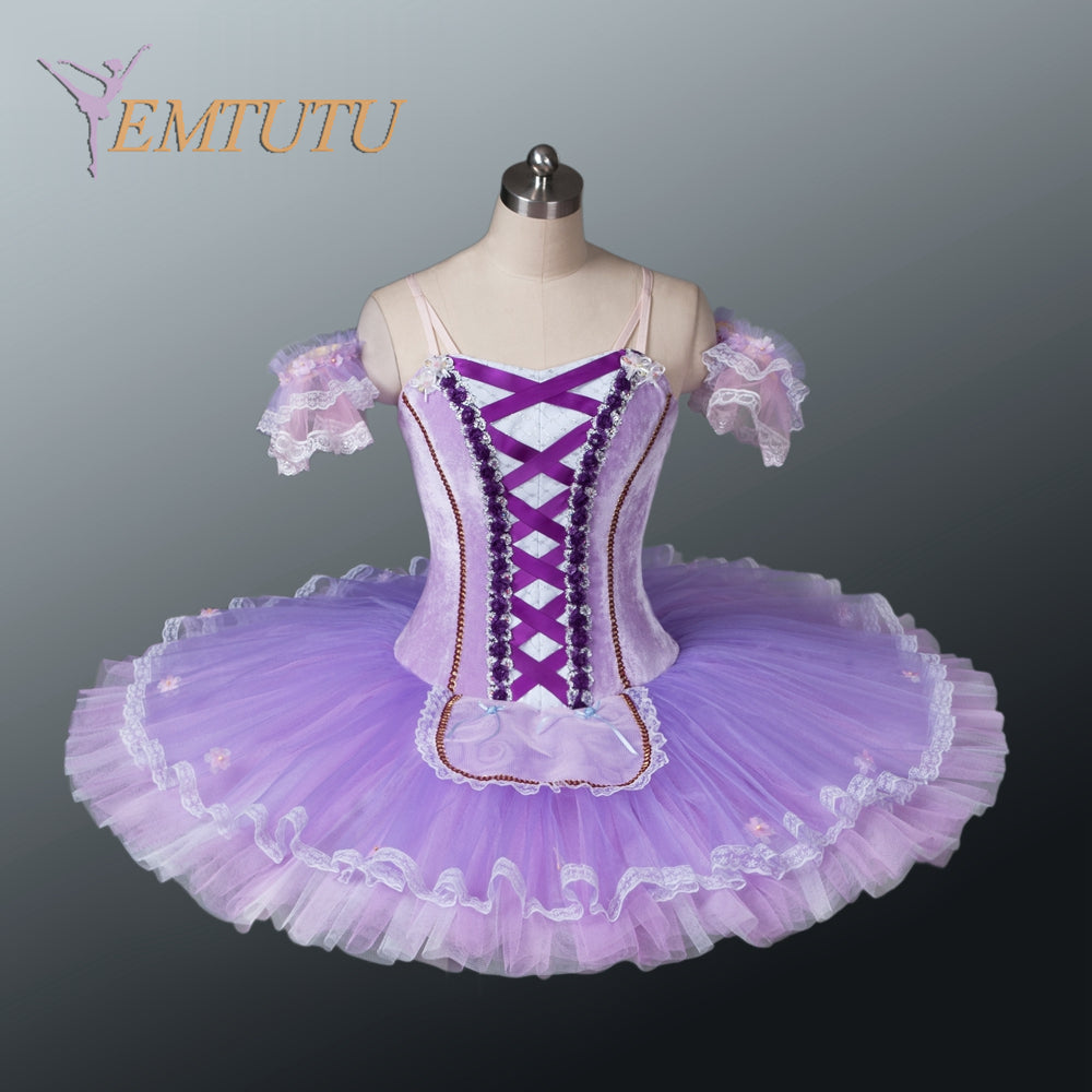 EM1080A EMTUTU Adult Lilac fairy Tutu Profesional Ballet Tutus Ballerina Performance Classical Professional Ballet Costume Women Coppelia Tutus