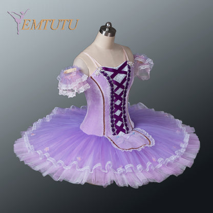 EM1080A EMTUTU Adult Lilac fairy Tutu Profesional Ballet Tutus Ballerina Performance Classical Professional Ballet Costume Women Coppelia Tutus