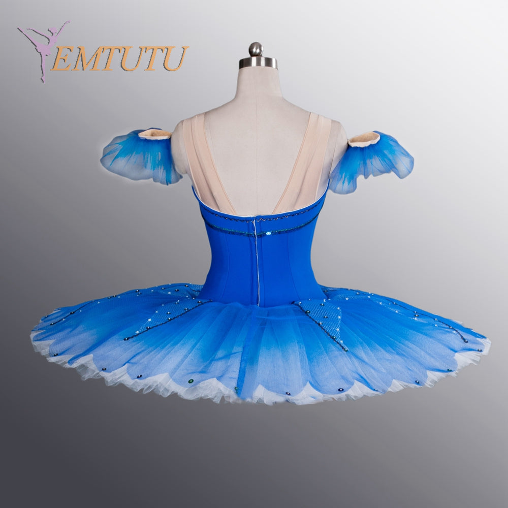 EM1094 EMTUTU Blue bird professional ballet tutus women girls blue classical ballet costume adult Le Corsaire ballet tutu pancake tutu costume