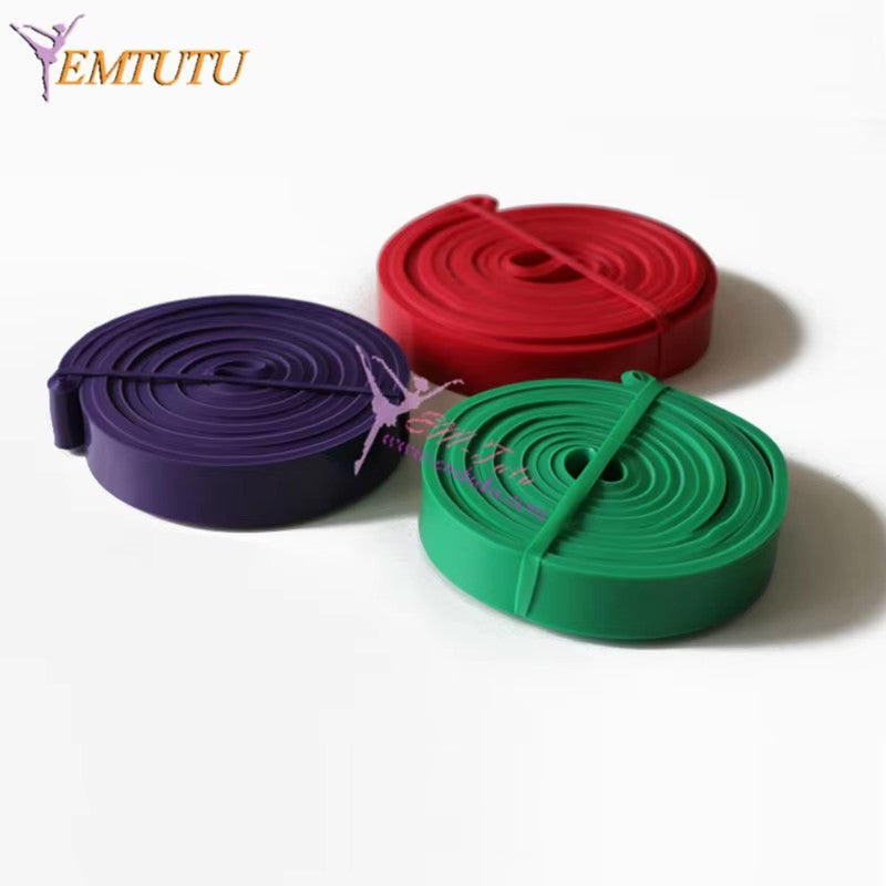 EMTUTU Elastic Ballet Soft Opening Back Shoulder Foot Stretch Ballet Band Gymnastic Yoga Pilates Training Ballet Dance Resistance Band