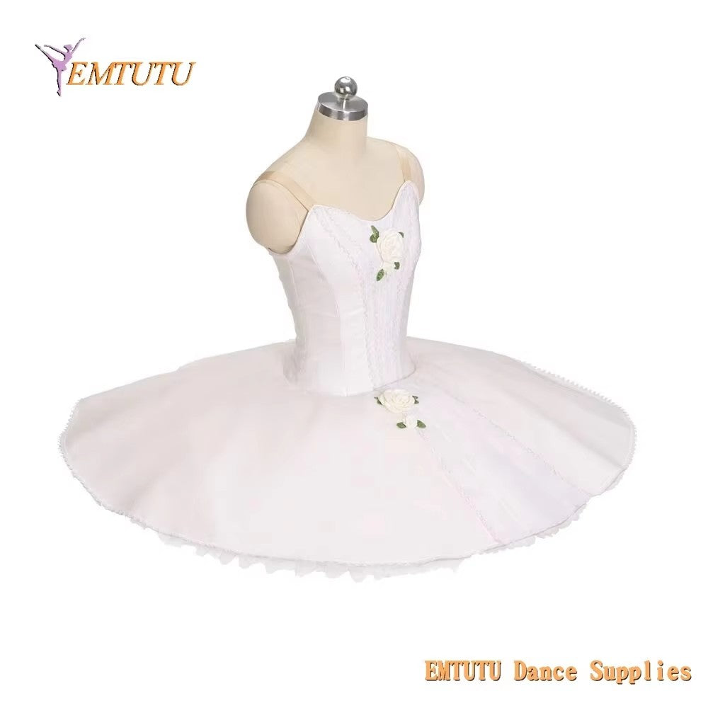 EM1415 EMTUTU Adult Girls Professional Ballet Tutu Le Corsaire Gulnare Women Ballet Stage Costumes Pancake Performance Tutus White