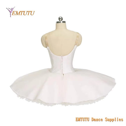 EM1415 EMTUTU Adult Girls Professional Ballet Tutu Le Corsaire Gulnare Women Ballet Stage Costumes Pancake Performance Tutus White