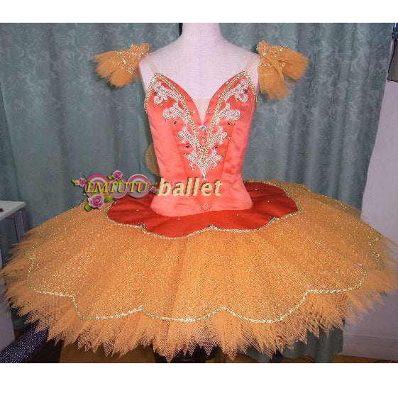 ST251 EMTUTU Adult Professional Ballet Tutus Blue Sleeping Beauty Stage Ballet Costume Aurora Ballet Tutu Nutcracker Ballet Costumes Women