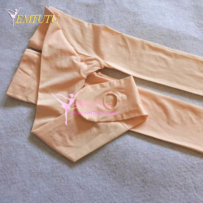 EMTUTU Elastic Ballet Soft Opening Back Shoulder Foot Stretch Ballet Band Gymnastic Yoga Pilates Training Ballet Dance Resistance Band（复制）