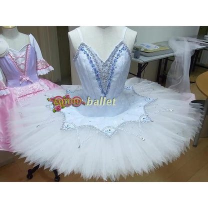 ST242 EMTUTU Nutcracker Professional Ballet Tutu Pink Sugar Plum Fairy Ballet Stage Costume Sleeping Beauty Snow Flake Ballerina Ballet Tutu