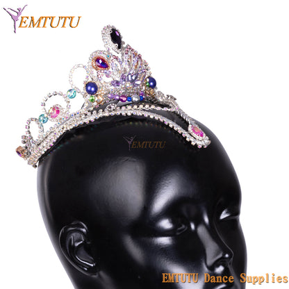 MD053 EMTUTU Professional Ballet Headwear Headdress Adult Child Ballet Competition Performance Ballet Tiara for Women