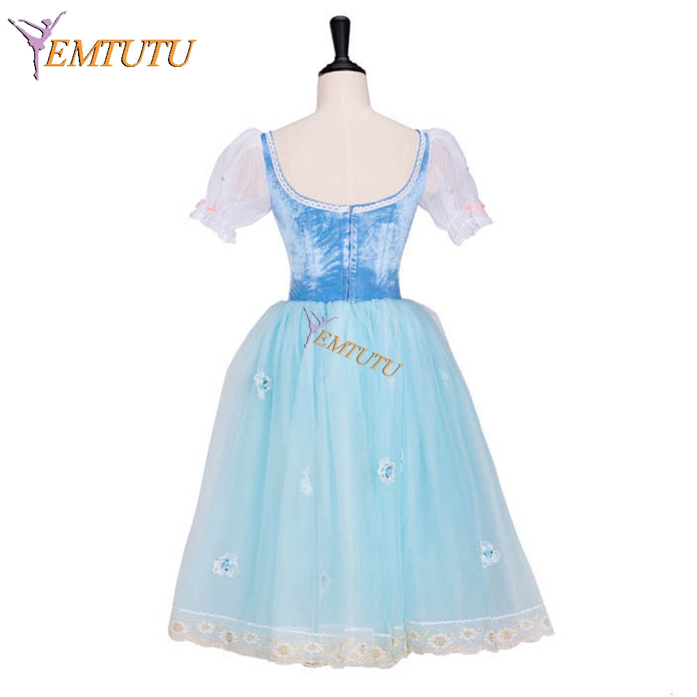 EMTUTU Plum 5 Layer Soft Tulle La Fille Mal Gardee Professional Ballerina YAGP Competition Dresses Romantic Tutu Ballet