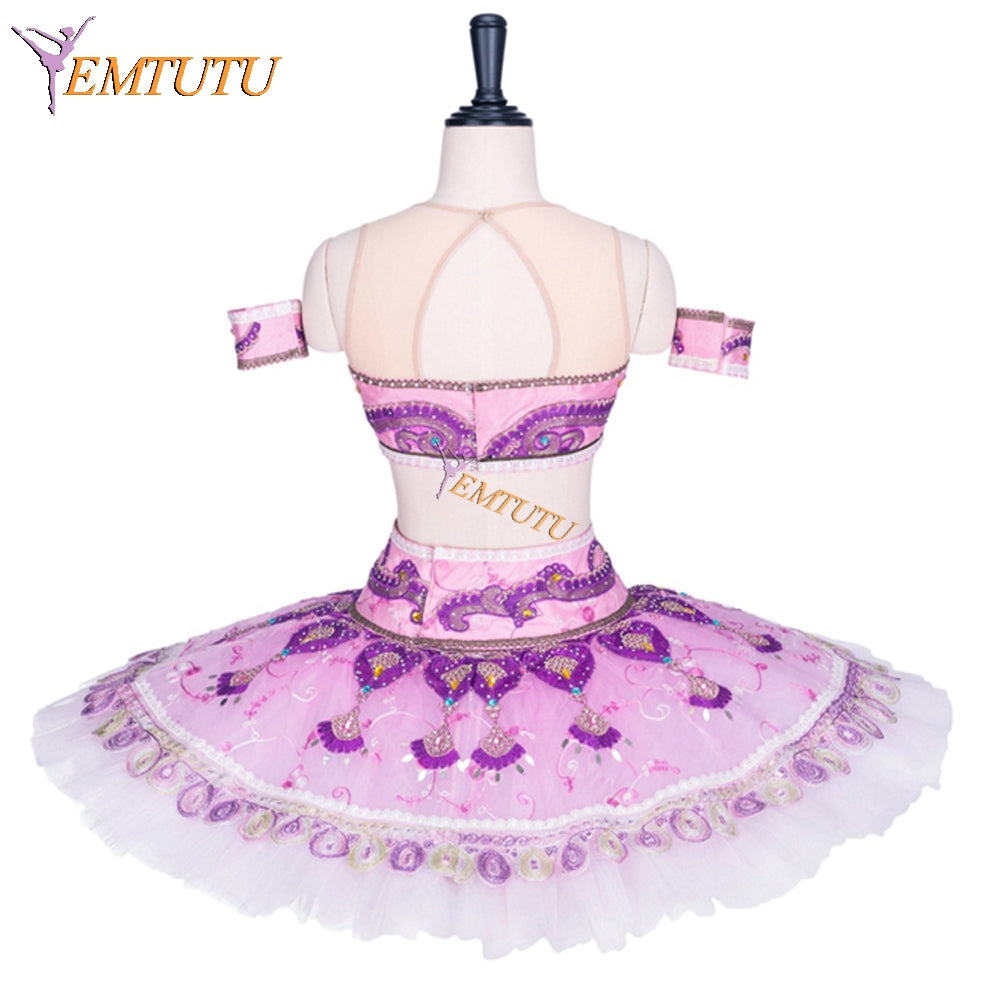 EMTUTU Women Arabian Style Cheap Ballerina Dress Tutu Professional Classical La Bayadere Costumes