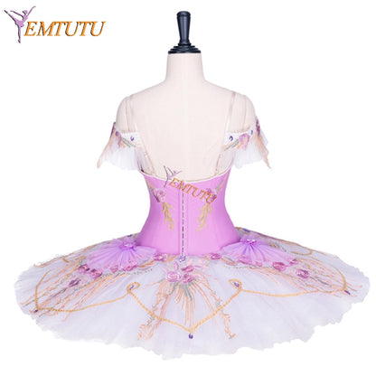 EMTUTU Adult pink Nutcracker Costume Professional Ballet Competition Dresses Custom Made Tutu Outfits