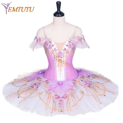 EMTUTU Adult pink Nutcracker Costume Professional Ballet Competition Dresses Custom Made Tutu Outfits