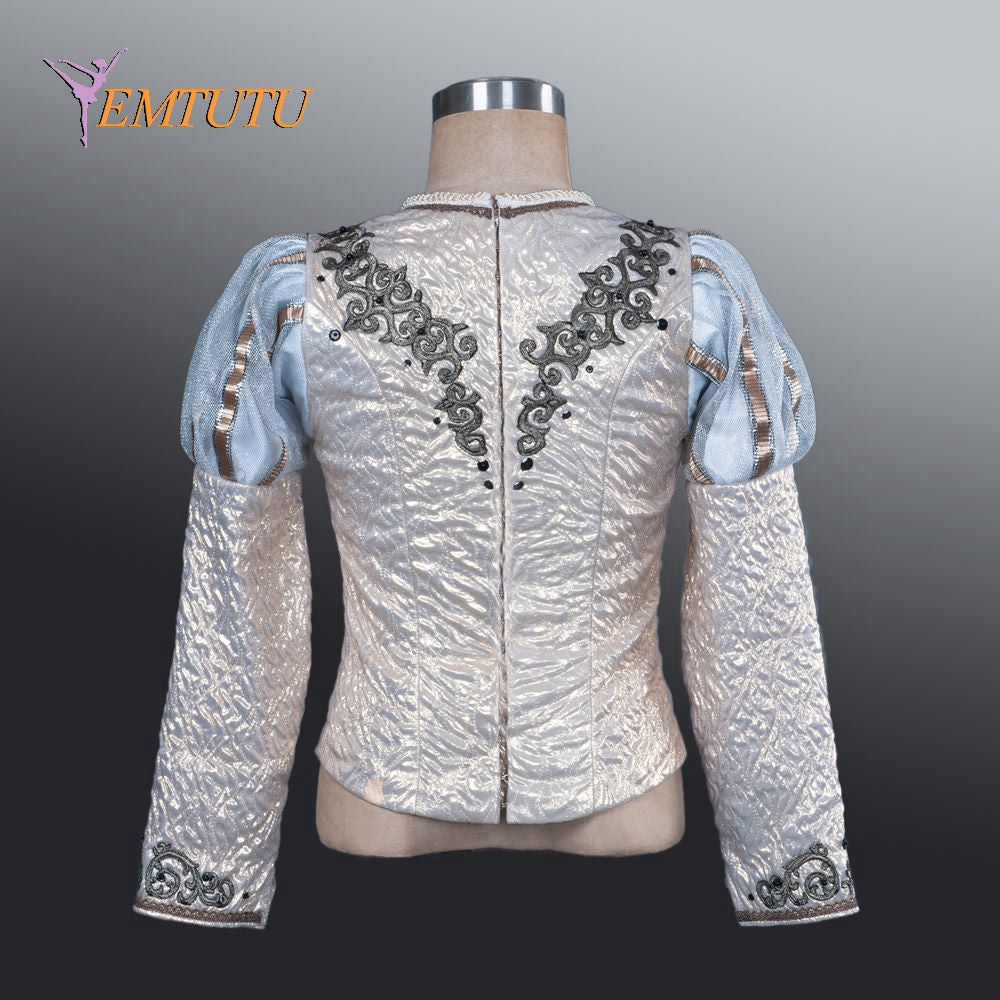 EMTUTU Custom Made Prince Dance Costumes Ballet Coat For Boy Professional Ballet Tunic